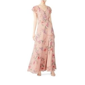 Monique Lhuillier Size 2‎ Floral Gwen Gown Dress